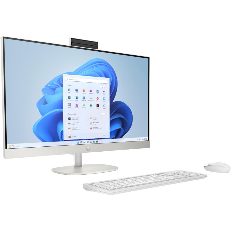 Computador Desktop All-In-One 27'' Fhd I5-1335u 16gb 1Tb Ssd W11h Branco
