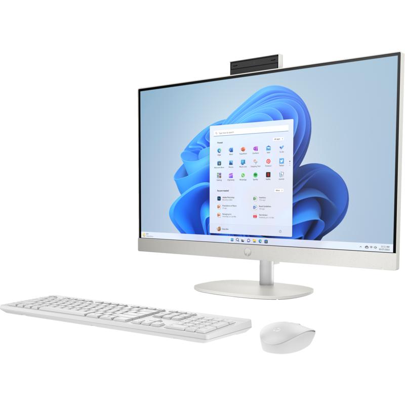Computador Desktop All-In-One 27'' Fhd I5-1335u 16gb 1Tb Ssd W11h Branco