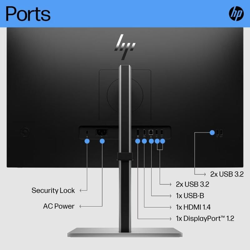 MONITOR 27'' E27 G5 FHD VGA/HDMI/DP/4USB