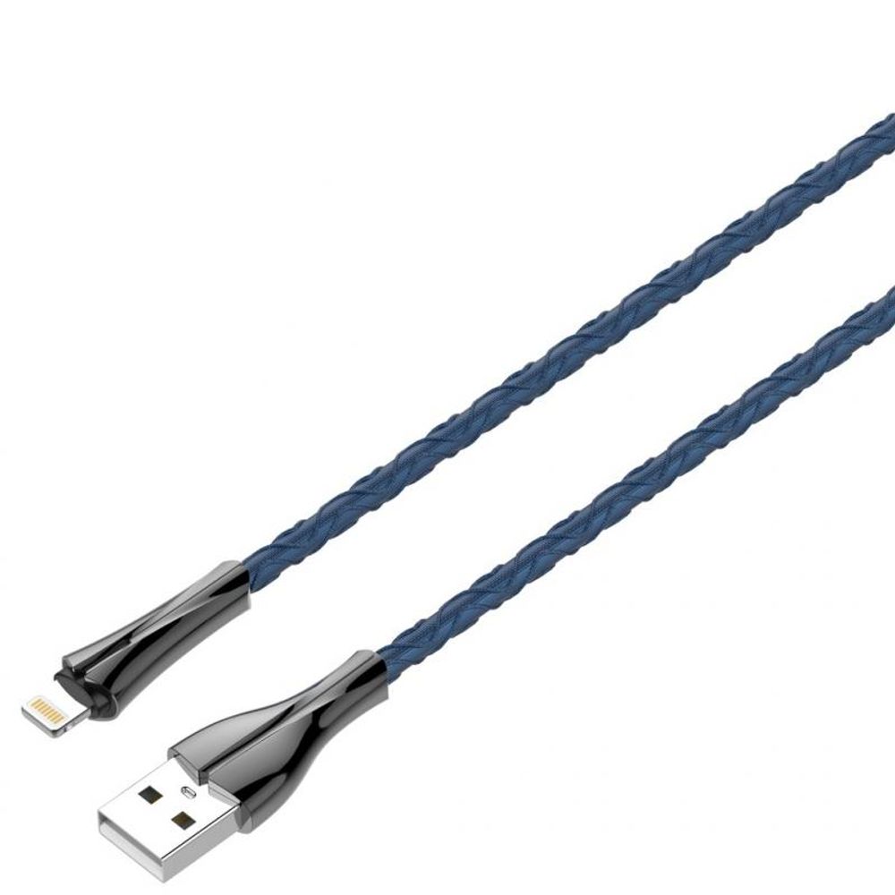 CABO USB-A PARA LIGHTING/IPHONE 2M LED FAST DATA