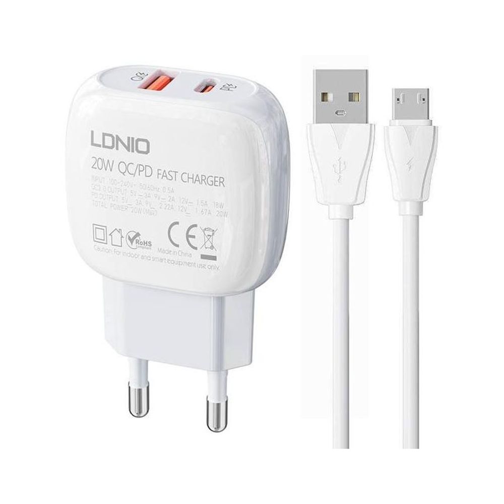 CARREGADOR 20W QC3.0 MICRO