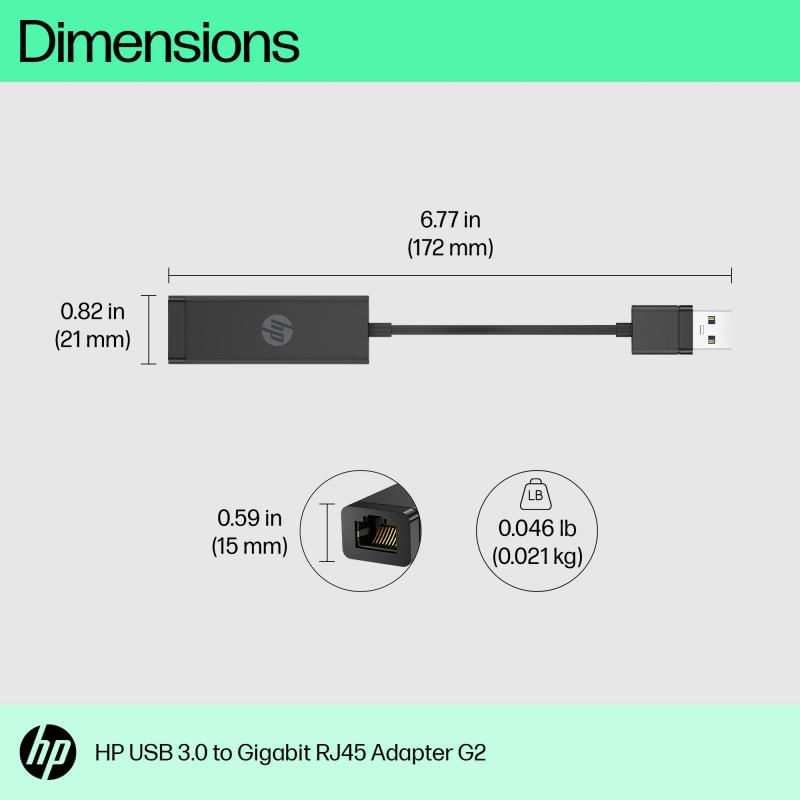 Adaptador Usb 3.0 Para Gigabit Rj45 G2