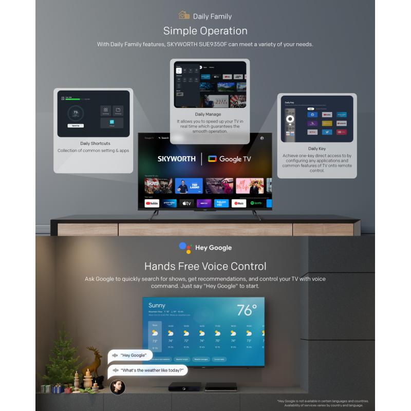 Tv 50'' Led Uhd 4K Smart Tv Android
