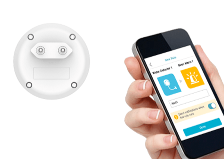 Sensor de água wi-fi