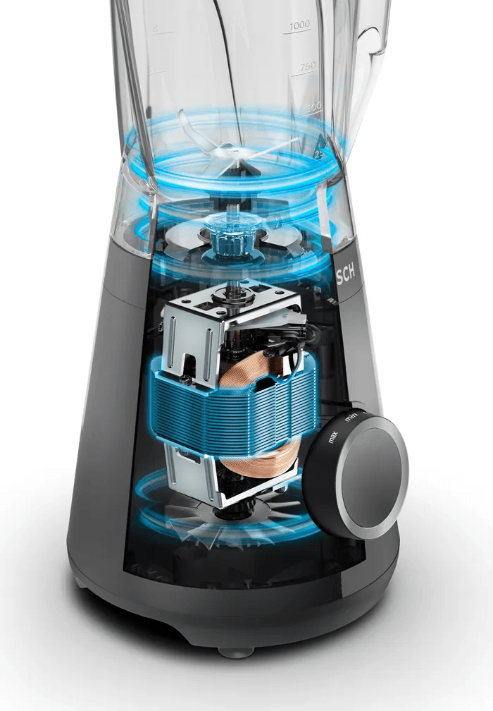 Liquidificador 1200W 1.5L Preto