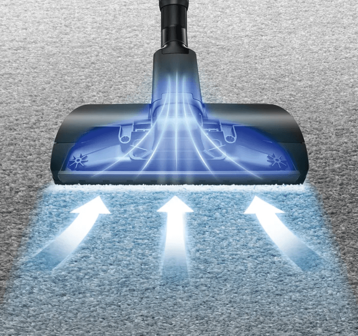 Aspirador sem saco 600w 2.4l preto