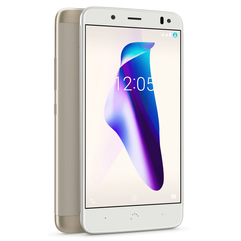 Smartphone Aquaris V 3GB Ram/32GB Branco/Dourado