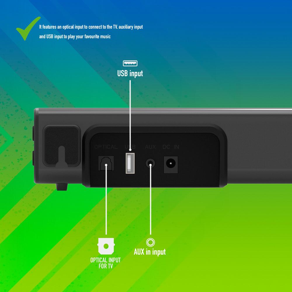 BARRA SOM SUBWAY WIRELESS BLUETOOTH 40W
