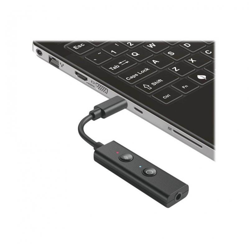 Adaptador audio 3.5mm  dac audio play!4  para usb-c