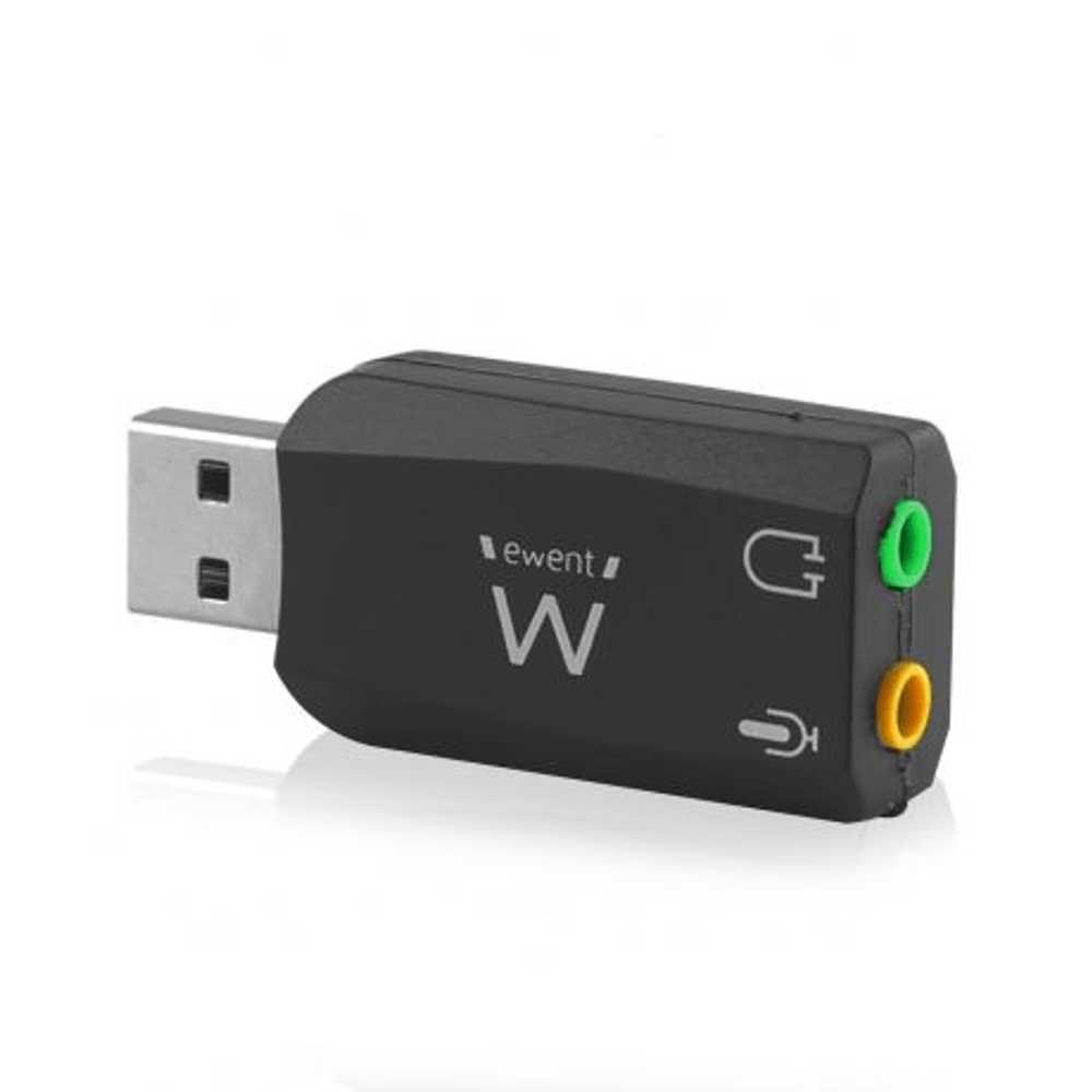 Adaptador audio usb 5.1 virtual 3d