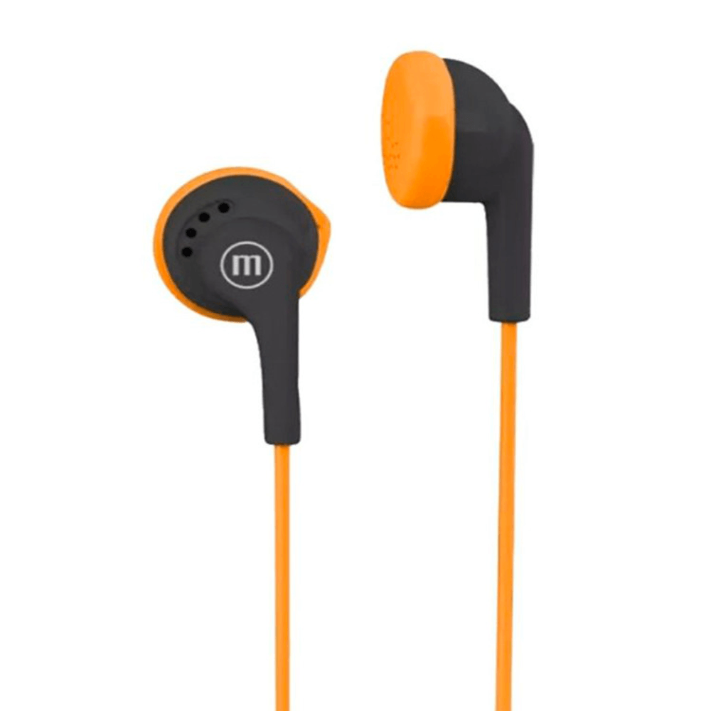 Auscultadores eb-95 preto/laranja  347840
