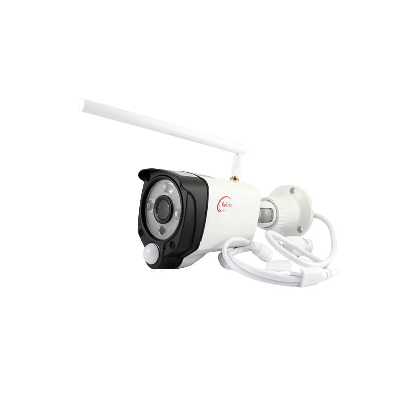Kit vigilancia wireless 4 canais com monitor de 7   lcd touch  nvr