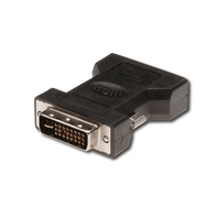 Adaptador dvi-i macho para vga fêmea