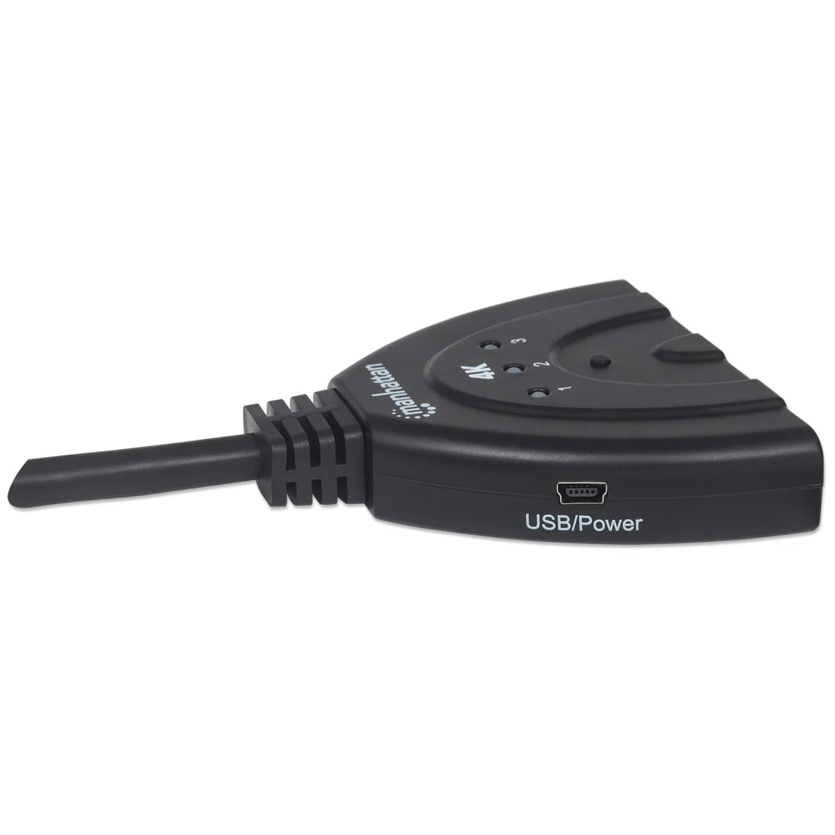 Adaptador hub splitter 1x hdmi out (m) para 3xhdmi inp (f) 4k@60hz