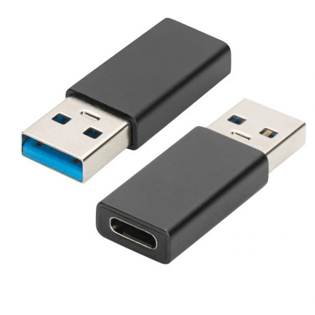 Adaptador usb-c fêmea para usb-a macho