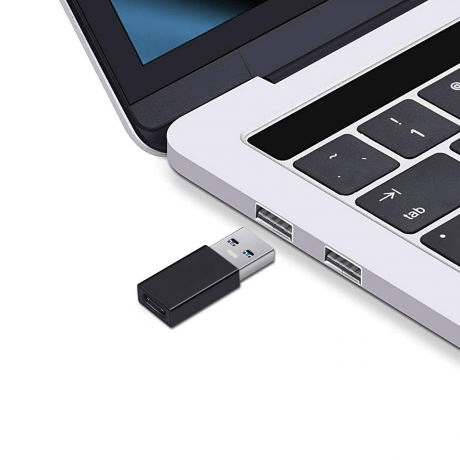 Adaptador usb-c fêmea para usb-a macho