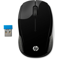 Rato sem fio wireless 200 preto