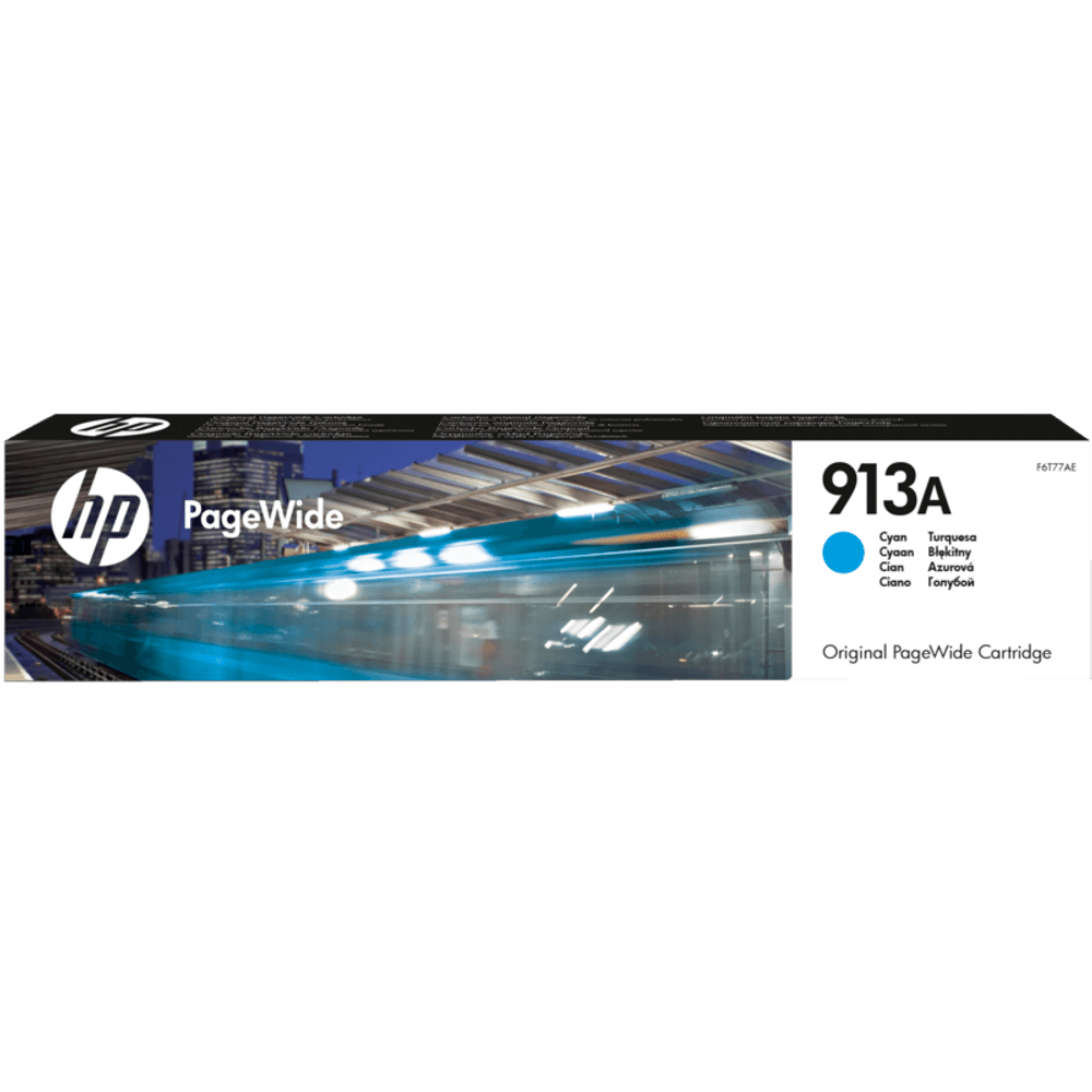 Tinteiro 913a page wide ciano (f6t77ae)