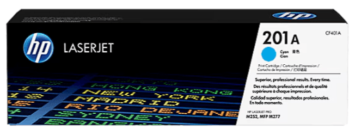 Toner 201a M252/m277 Ciano (cf401a)