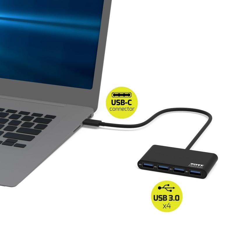Hub tipo c 4 x usb 3.0