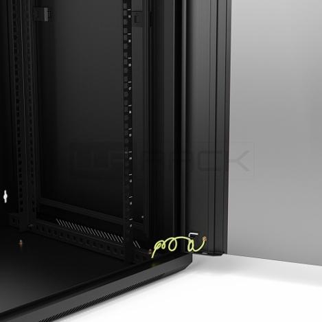 Armario 9u 19   540x600x445mm preto