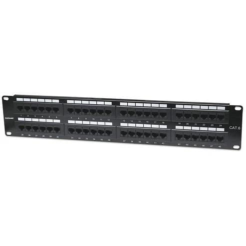 Patch pannel-48 pt  cat6 2u