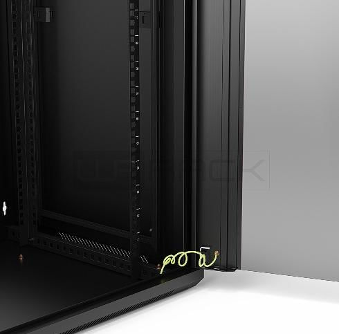 Armario 6u 19   540x450x310mm preto