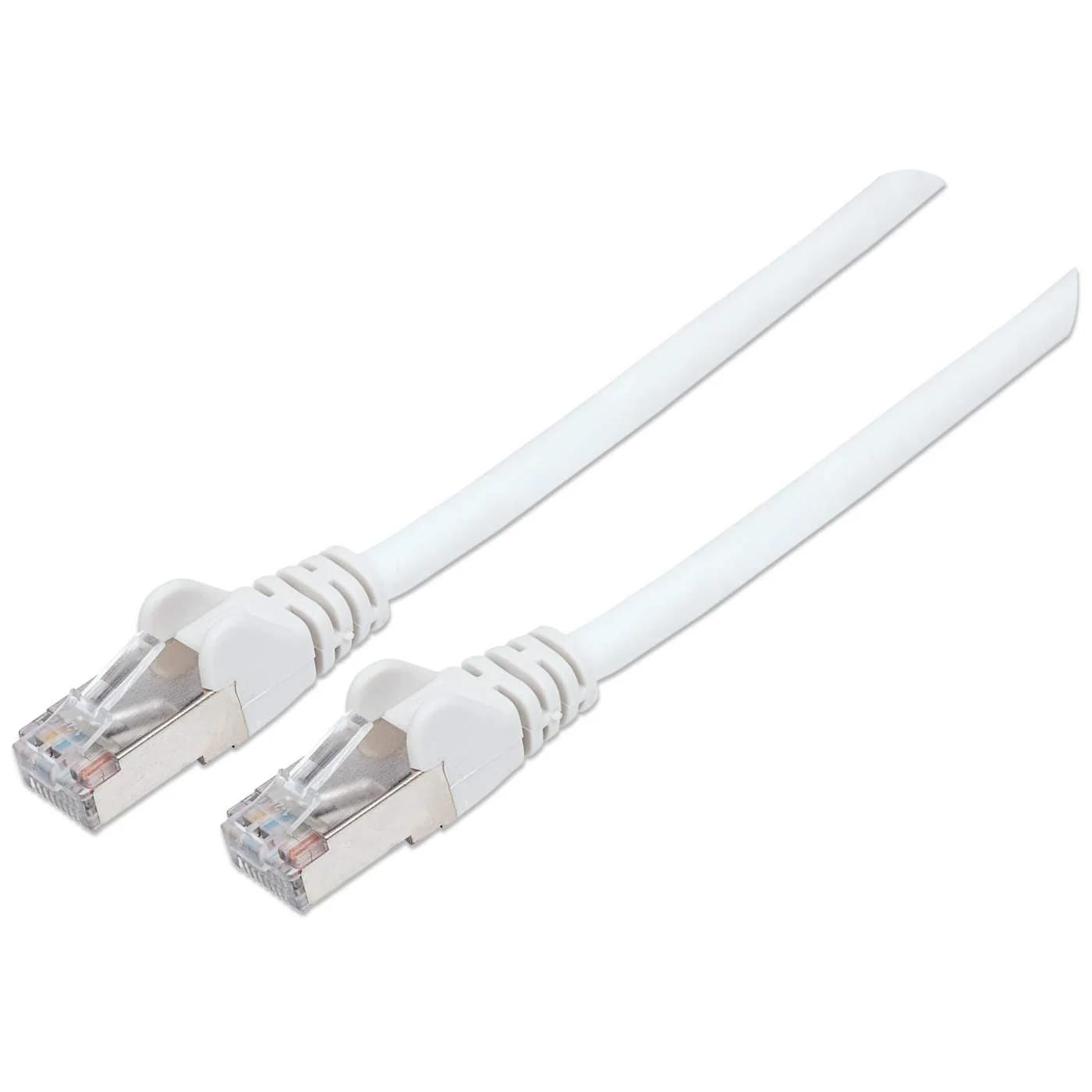 Cabo rede cat7 1 m cu s/ftp lsoh rj45 branco