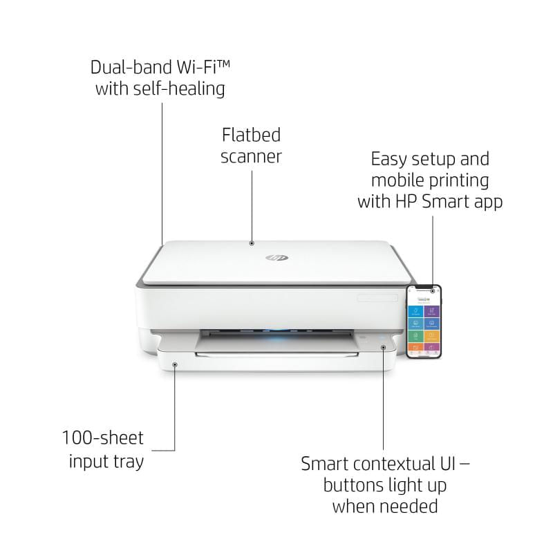 Impressora Deskjet e-AIO 6075 Adv.(10/7 ppm) cement
