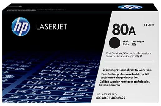 Toner 80a m400 preto (cf280a)