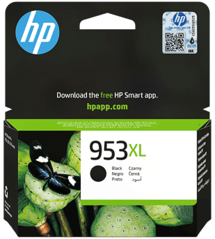 Tinteiro 953xl b3p20a ojpro 7700 / 8200 / 8700 preto