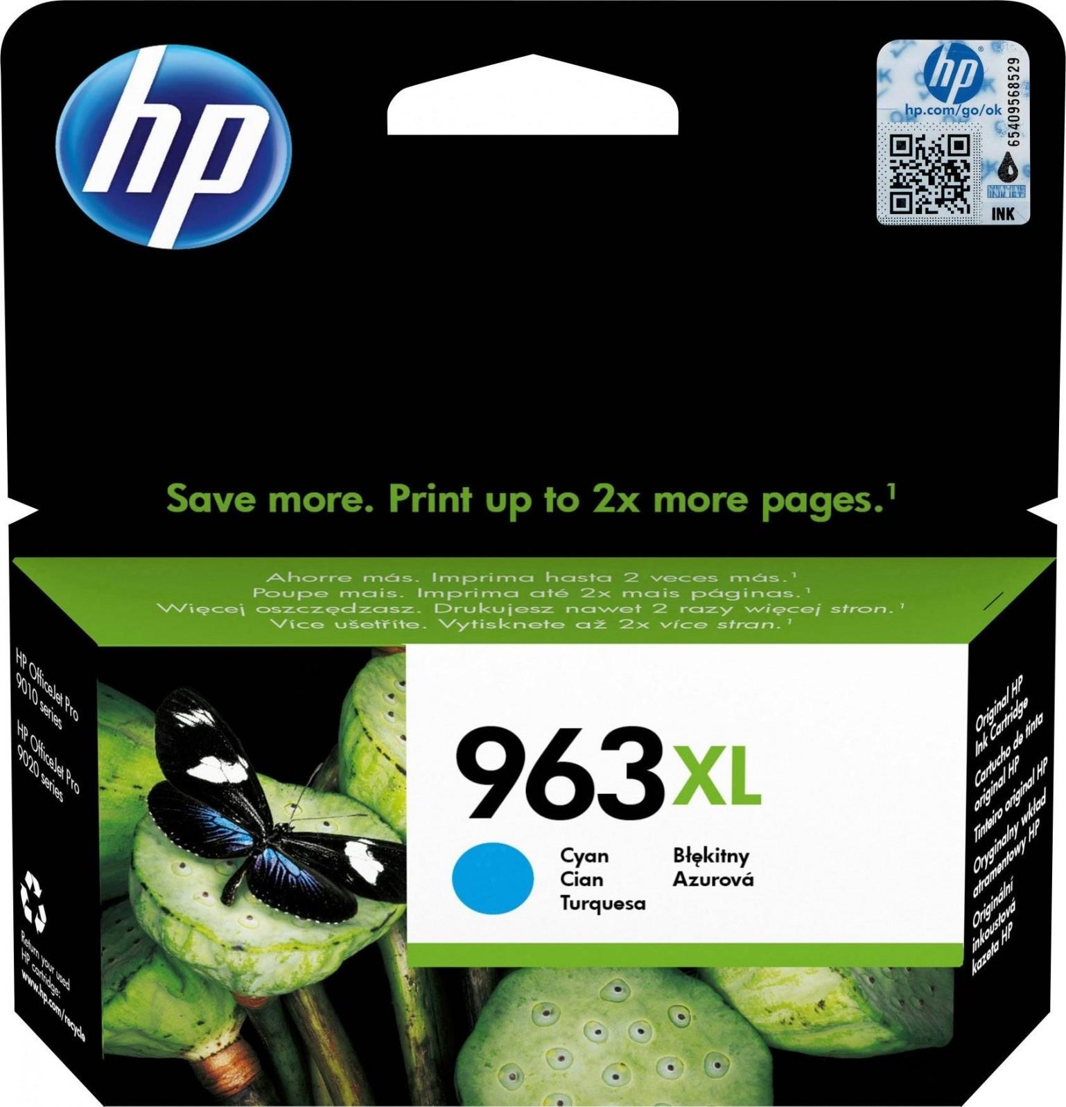Tinteiro 963xl ciano officejet pro