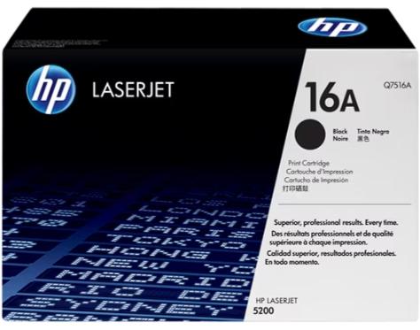 Toner 16a 5200 preto (q7516a)