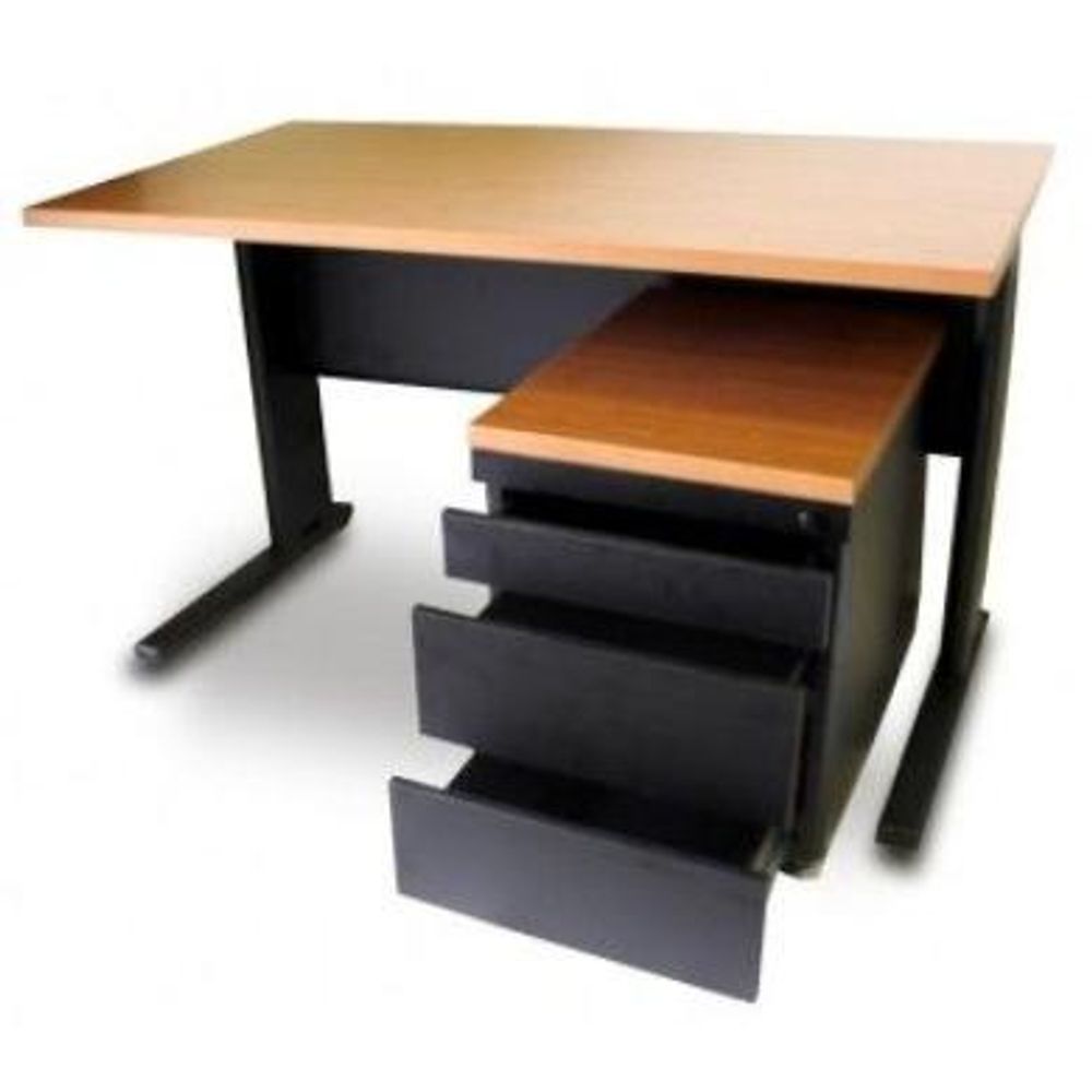 Secretaria 2 Kit De 4 Pc s + Gaveta Pt