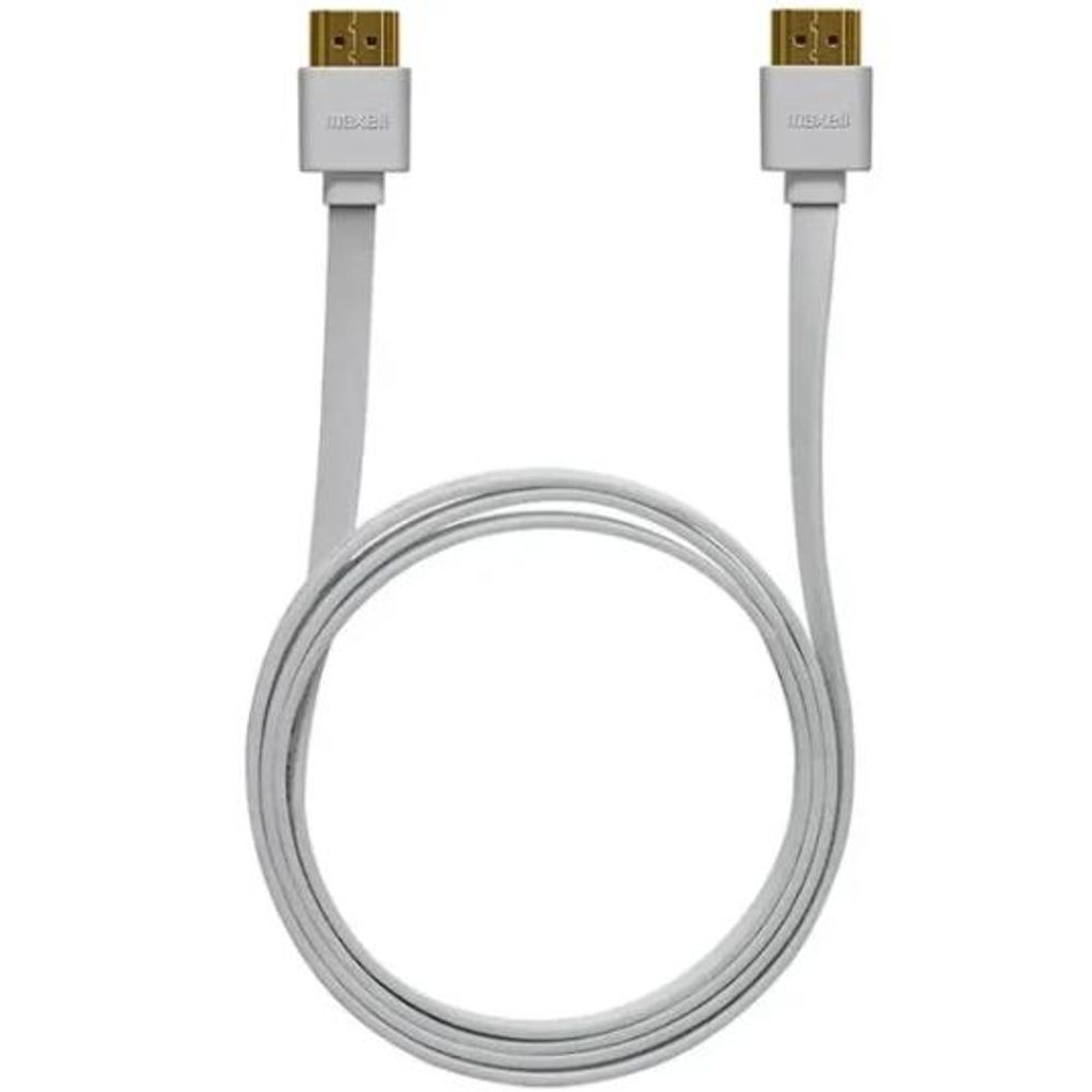 Cabo hdmi 4ft 2.0v 4k super flat branco 347785