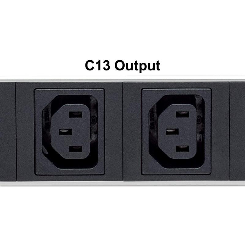 Pdu rackmount vertical  com 17-saídas c13