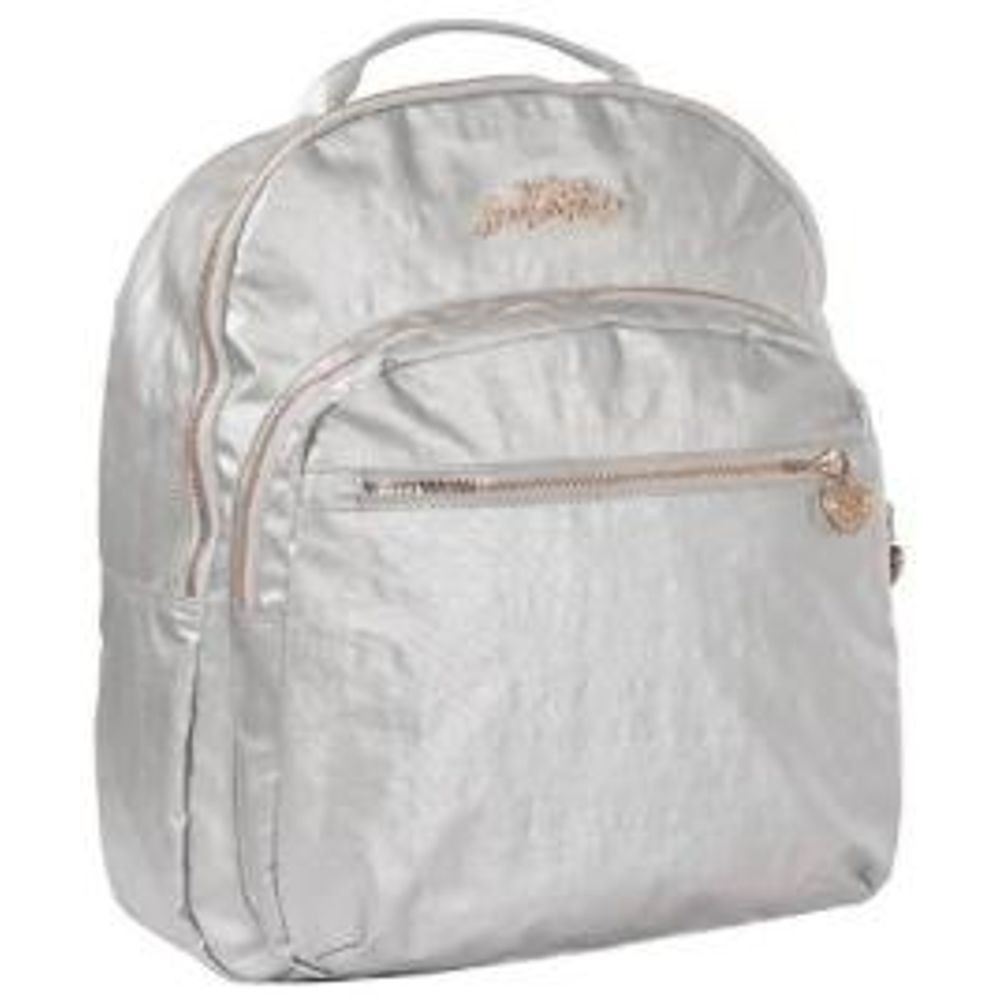 Mochila Cinzenta + Porta Lápis
