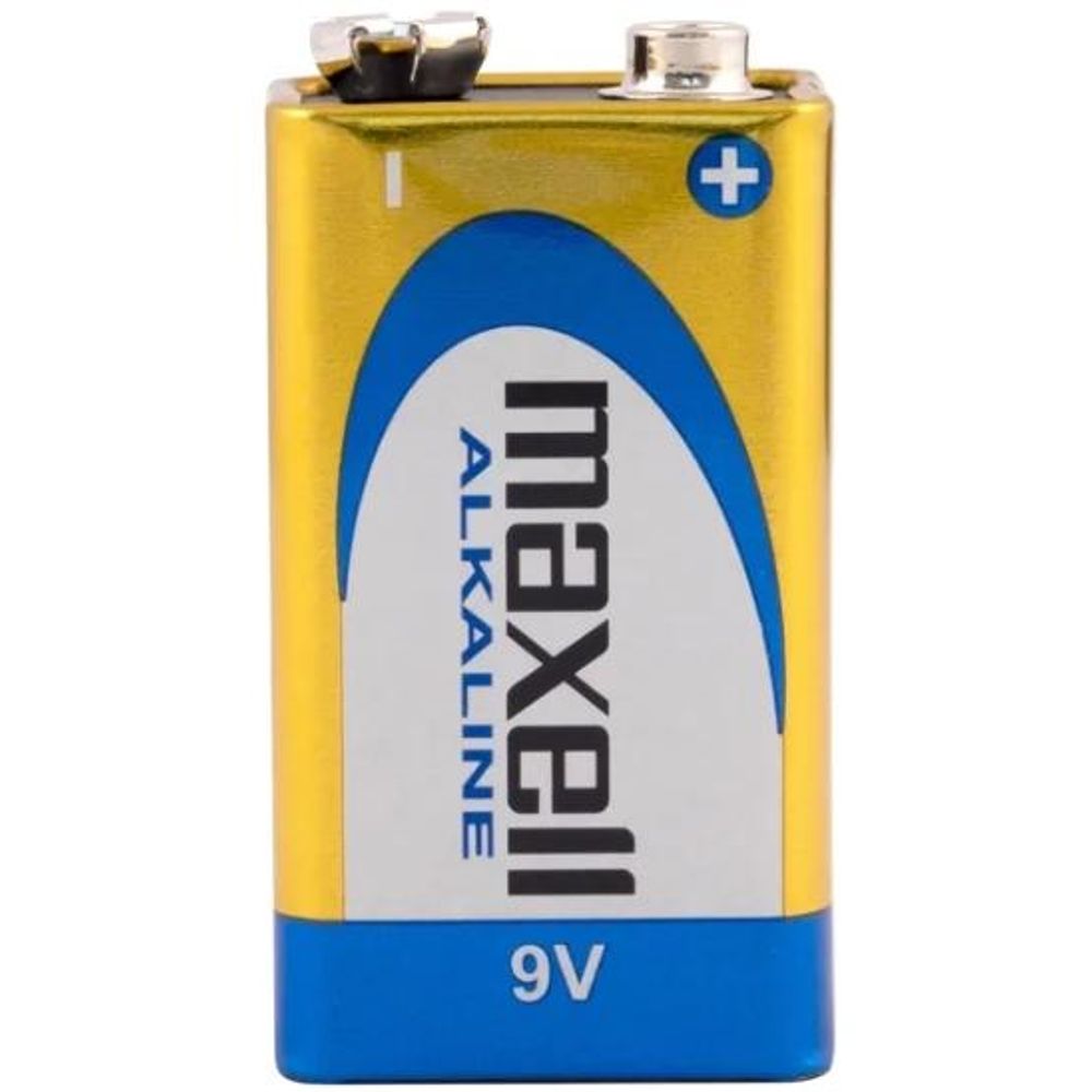 Pilha 9V Cx/1 Maxell Alkaline