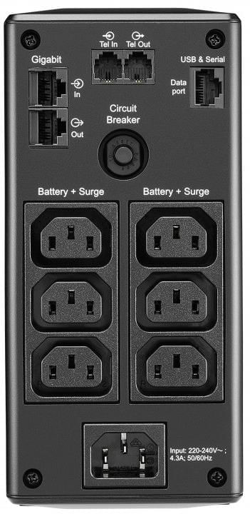 UPS 650VA BR  LI BACK-UP