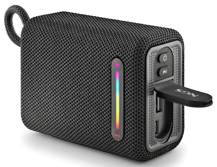 Coluna de Som Bt usb/fm 15w Roller Furia 1 Preto