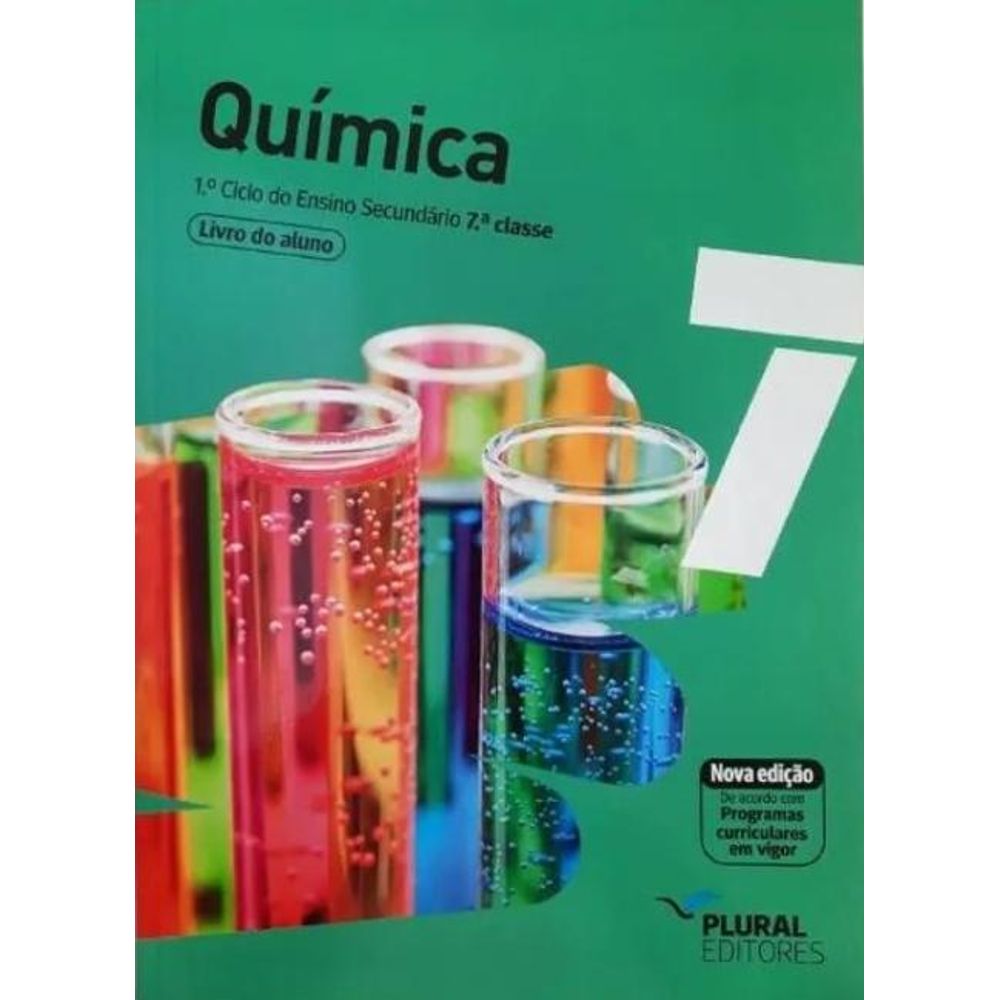 Livro Química - 7.ª Classe