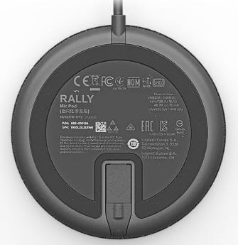 Microfone para Videoconferências RALLY MIC POD