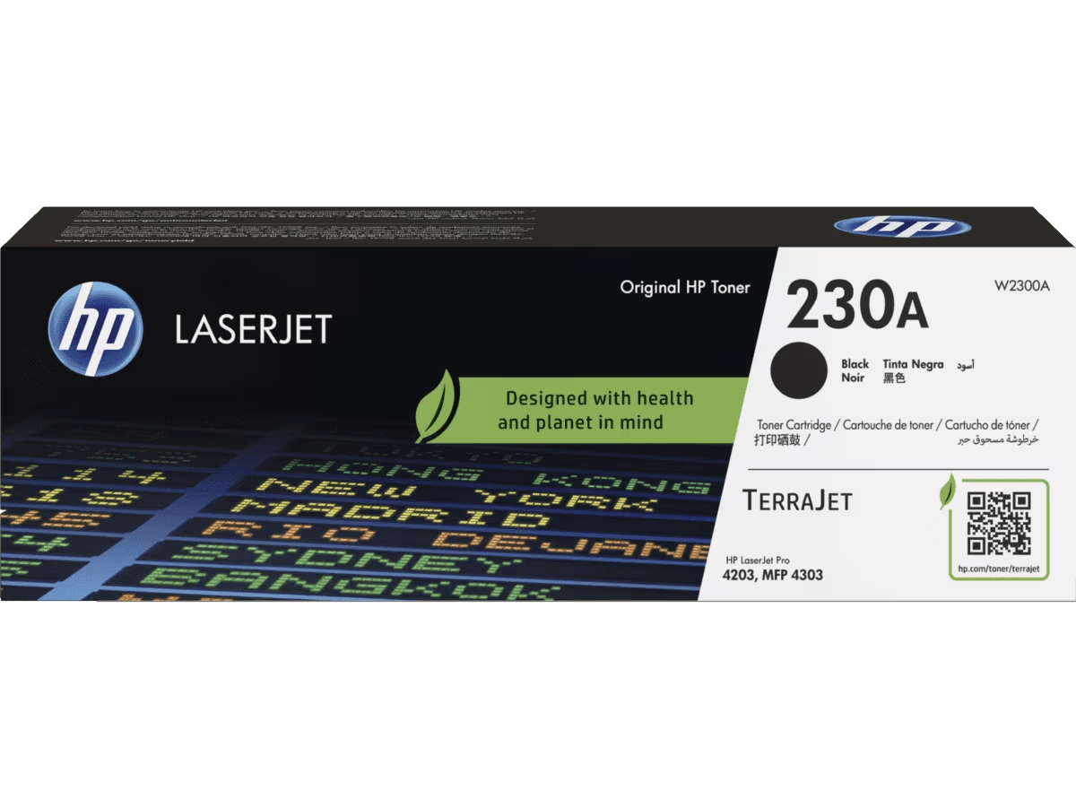 Toner2300a 230a preto laserjet 4203/mfp4303