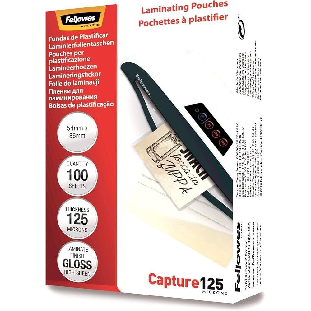 Bolsas para Plastificar 125MIC A4/100