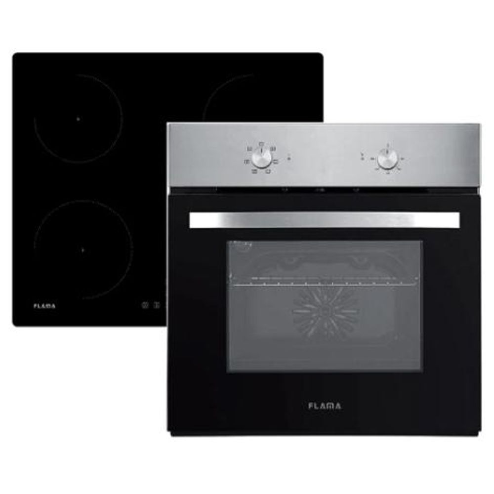 Conjunto Build-In Placa de Indução + Forno Elétrico 9902FL