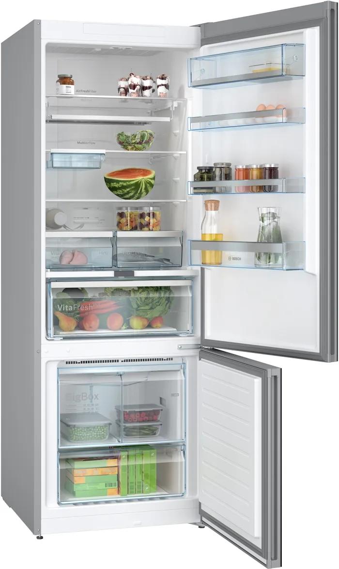Frigorifico 505L Serie 6 70CM Vitro Preto