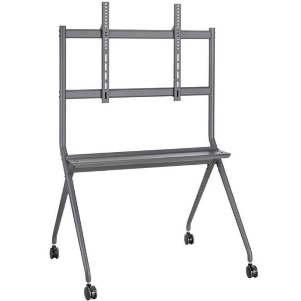 Suporte Para Tv Chão Horizontal 60 à 86 Preto