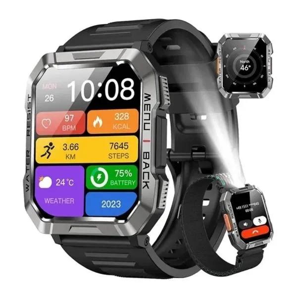 Smartwatch W60 Cinza
