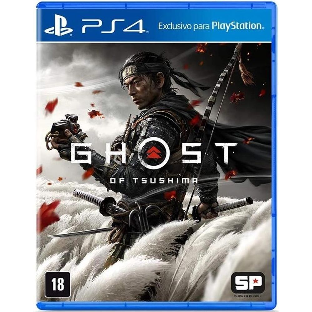 Jogo Ps4 Ghost of Tsushima