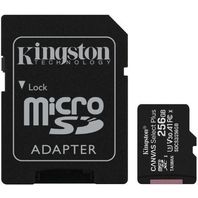 Cartão de Memória Micro Sd 256GB Canvas Select Plus Cl10 Sdxc 100r Com Adaptador
